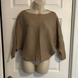 Zara knit Women's Tan Sweater sz L